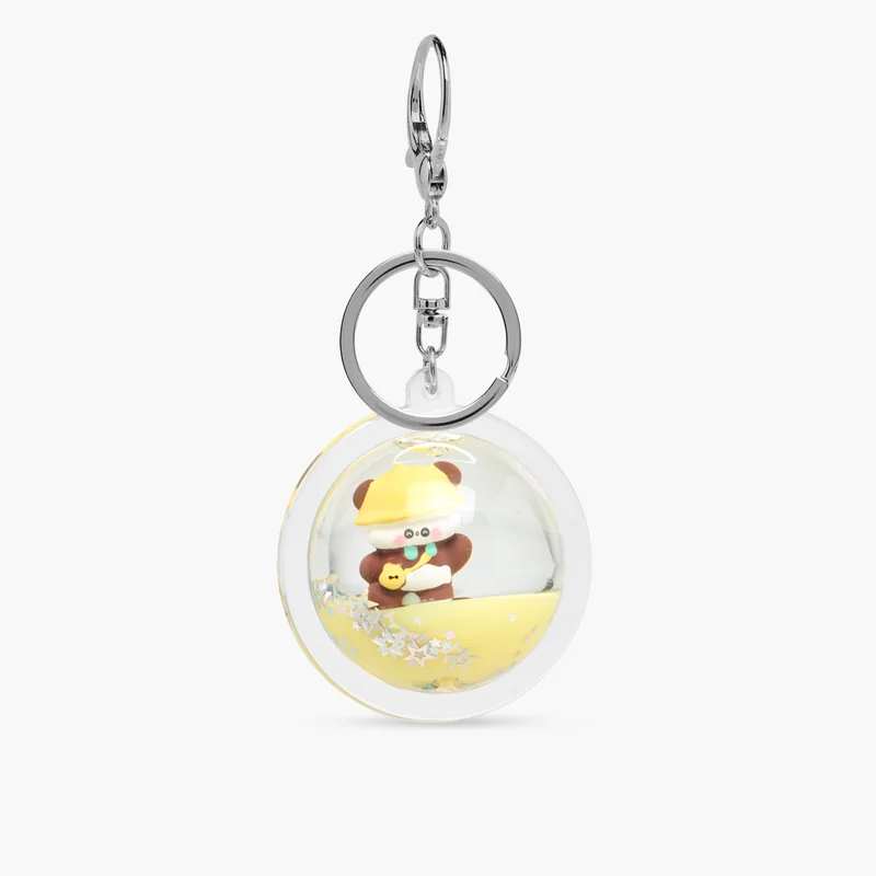 لايف ستايل Cute Panda Keyring with Lobster Hook